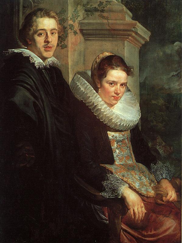 Jacob Jordaens A Young Married Couple oil painting image